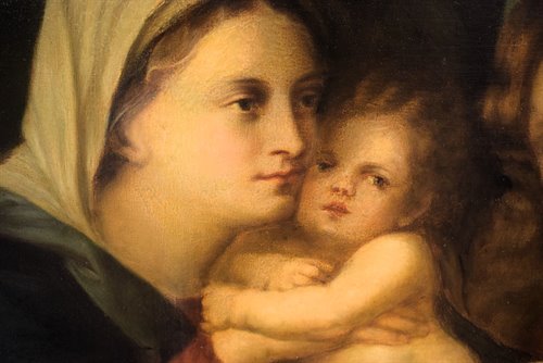 "Holy Conversation"  Venetian school of the 16th century